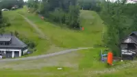 Widok z dolnej stacji Szczyrk Mountain Resort w Solisku