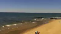 Kamera z widokiem na plażę i morze w Trzęsaczu - Powiat Gryficki