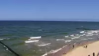 Kamera z widokiem na plażę i morze w Trzęsaczu - Powiat Gryficki