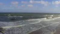 Kamera z widokiem na plażę i morze w Trzęsaczu - Powiat Gryficki