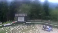 Przepiękny widok z kamery na Turbaczu ze schroniska PTTK.