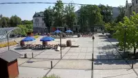 Ujęcie na rynek w Ustoniu.