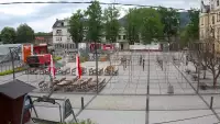 Ujęcie na rynek w Ustoniu.