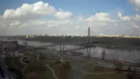 Obraz live z widokiem na Most Świętokrzyski w Warszawie. Zerknij na inne kamery.