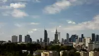 Warszawa - widok na centrum stolicy NOWOŚĆ