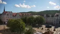 Kamera z widokiem na Rynek w Wejherowie.