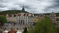 Kamera z widokiem na Rynek w Wejherowie.
