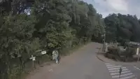 Ujęcie na część deptaka w Wiciu nad morzem