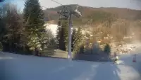 Widok na stację narciarską CIEŃKÓW-SKI.