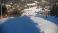 Widok na stację narciarską CIEŃKÓW-SKI.