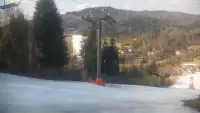 Widok na stację narciarską CIEŃKÓW-SKI.