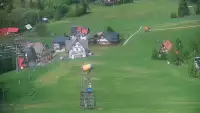 Widok na stację narciarską CIEŃKÓW-SKI.