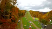 WISŁA HOTEL STOK - widok na dolną trasę