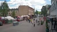 Widok z Kamery na deptak w WIŚLE na żywo