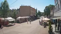Widok z Kamery na deptak w WIŚLE na żywo