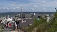 Kamera Władysławowo na plażę, promenadę, aleję gwiazd, wejście nr 5