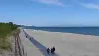 Kamera Władysławowo na plażę, promenadę, aleję gwiazd, wejście nr 5
