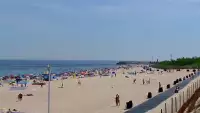 Kamera Władysławowo na plażę, promenadę, aleję gwiazd, wejście nr 5