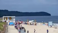Kamera Władysławowo na plażę, promenadę, aleję gwiazd, wejście nr 5