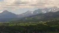 Panorama Tatr z Willi Piekne Widoki