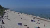 Kamera w Kołobrzegu z widokiem na plażę