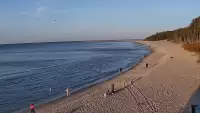 Kamera w Kołobrzegu z widokiem na plażę