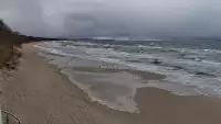 Kamera w Kołobrzegu z widokiem na plażę