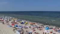 Kamera w Kołobrzegu z widokiem na plażę