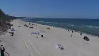 Kamera w Kołobrzegu z widokiem na plażę