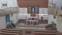 Ołtarz kościoła Miłosierdzia Bożego na Chramcówkach