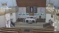Ołtarz kościoła Miłosierdzia Bożego na Chramcówkach