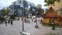Widok na Krupówki w Zakopanem
