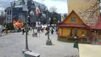 Widok na Krupówki w Zakopanem