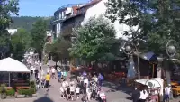 Krupówki - Camera on the promenade in Zakopane
