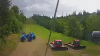 Dolna stacja wyciagu, którym narciarze dotrą na Mały Rachowiec