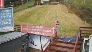 Widok na orczyk ANTKI w kompleksie narciarskim Zieleniec Sport Arena