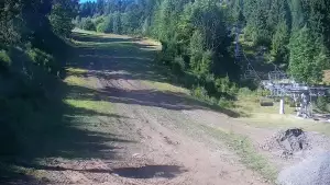 Widok na trasy narciarskie na Słowacji. Online prosto z ośrodka Bachledka - Jezersko