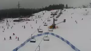 Bania w Białce Tatrzańskiej z kamery na żywo.