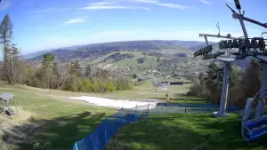 Bieszczad.ski - widok z górnej stacji NOWOŚĆ