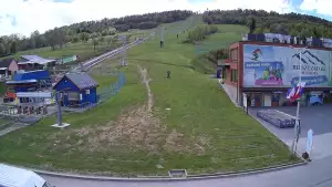 Bieszczad Ski - Wańkowa - widok na stok NOWOŚĆ
