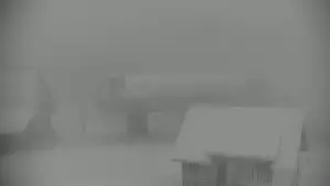 Widok na trasę narciarską Centralnego Ośrodka Sportów Zimowych