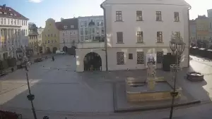 Ujęcie na przepiękne miasteczko - Gliwice.