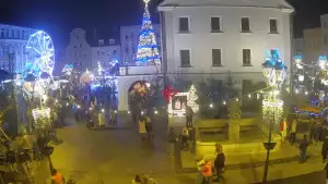 Ujęcie na przepiękne miasteczko - Gliwice.