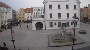 Ujęcie na przepiękne miasteczko - Gliwice.