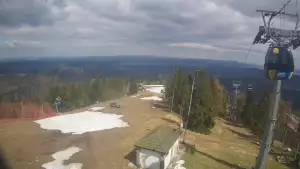 Obraz na żywo z Jaworzyny Krynickiej.