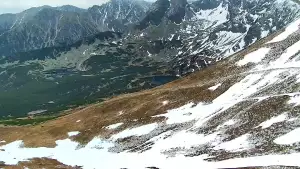 Hala Gąsienicowa w Tatrach z kamery na żywo.