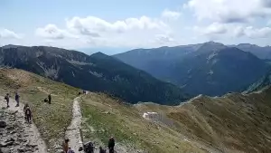Widok z Kamery na panoramę Tatr na żywo