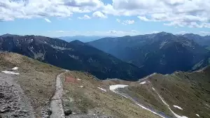 Widok z Kamery na panoramę Tatr na żywo