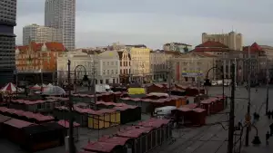 Widok na Rynek w Katowicach