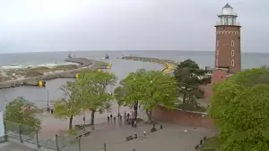 Widok na latarnię morską w Kołobrzegu - NOWOŚĆ